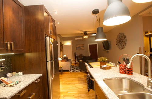 Lindsborg Apartment | Vetehuset-Skorda Quiet Loft with Private Elevator