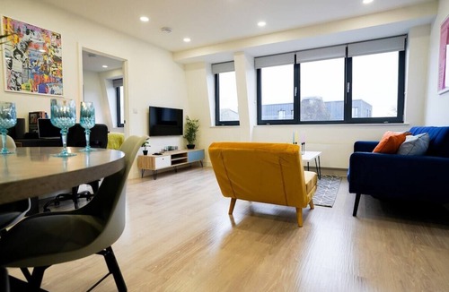 Bedford Apartment | Vibrant 2BR King Retreat - NEW!