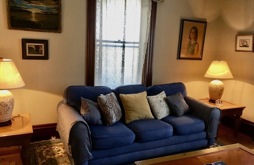 Amherst Apartment | VICTORIAN Clarence House Duplex in Historic Downtown Residential Amherst, NS