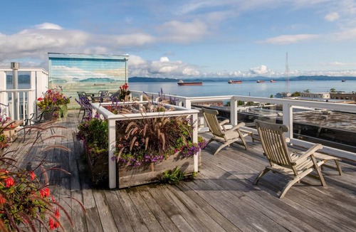 Astoria Hotel | Victorian Hotel Room w/Heated Tile Floors & Original Artwork in Downtown