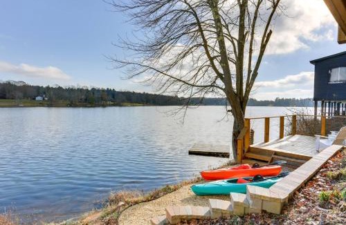 Lake Huntington House | Victorian Lake Oasis Hot Tub Private Lakefront