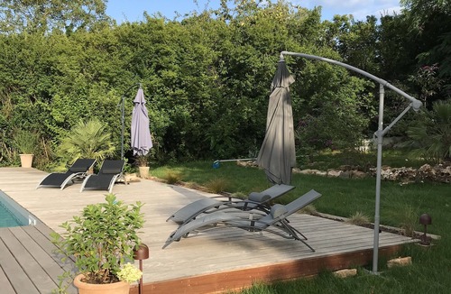 Villeneuve d'Aveyron House | Vieille Ferme Rénovée Avec Piscine Dans un Jardin Arboré de 9 500 m²