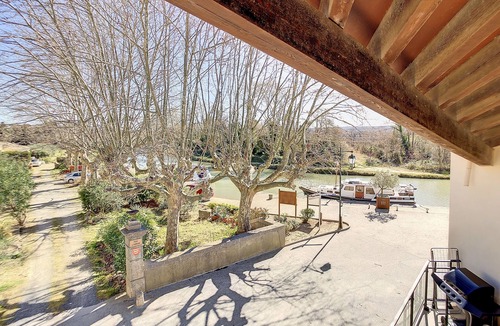 La Redorte Apartment | View of the Canal du Midi - Comfortable apartment for 6 people