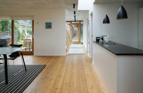 Lystrup House | View over Aarhus bay from striking architecture