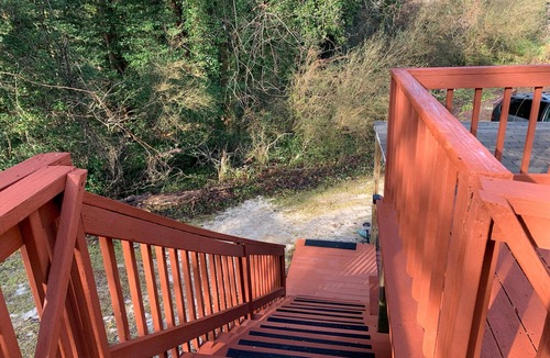 Oldhams Apartment | View Peaceful Pond while lounging in this open studio apartment!