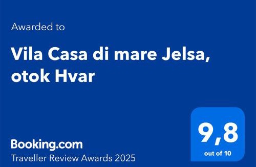 Island Hvar Villa | Vila Casa di mare Jelsa, otok Hvar