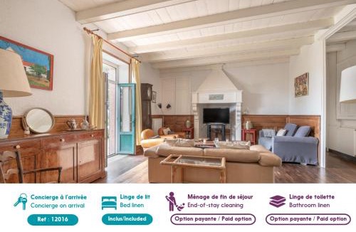 Prefailles House | Villa à 200m de la mer, 12 adultes 1 enfant