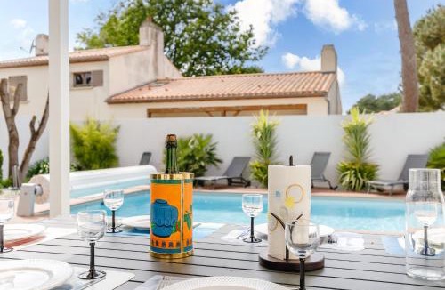 Bretignolles-sur-Mer Villa | Villa à Brétignolles avec piscine chauffée et SPA à plus de 34 degrès