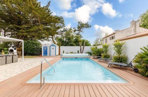 Bretignolles-sur-Mer Villa | Villa à Brétignolles avec piscine chauffée et SPA à plus de 34 degrès