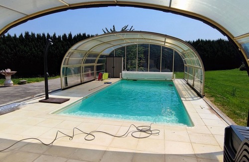 Thiberville Villa | Villa 10 personnes avec piscine chauffée toute l'année