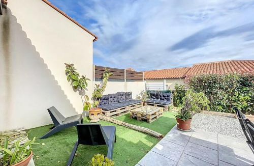 Ortaffa Villa | Villa 6 couchages avec jardin
