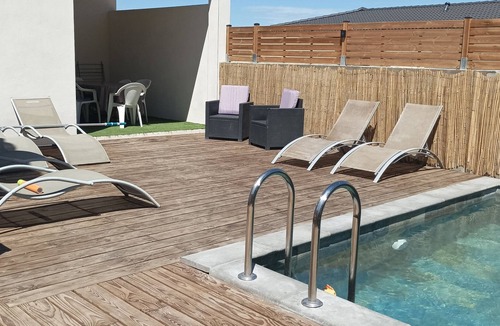 Ribaute-les-Tavernes Villa | Villa 6 Personnes Dans le Gard Avec Piscine Privé