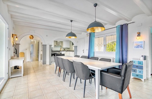 Pedreguer Villa | Villa "6 pers villa golf resort La Sella" with pool & Wi-Fi
