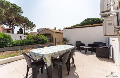 Sainte-Marie-Plage House | Villa 8 pers climatisée avec terrasse proche mer