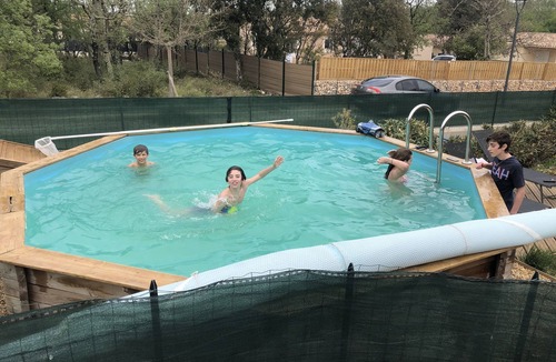Mejannes-le-Clap House | Villa above ground pool