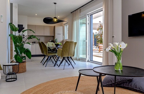 Kastel Sucurac Villa | Villa Adris – A Luxurious Oasis with Heated Pool, Gym & Sauna