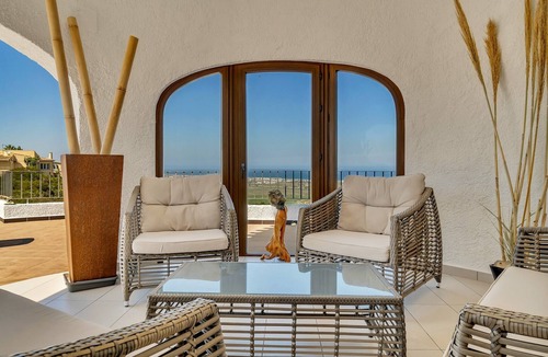 Monte Pego Villa | Villa 'Amalia' with Sea View, Wi-Fi and Air Conditioning
