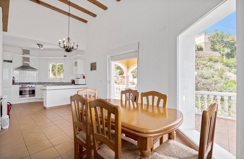 Pedreguer Villa | Villa "Amanda" with Sea View, Private Pool & Wi-Fi