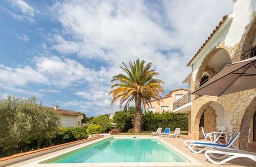 Sant Feliu de Guixols Villa | "Villa Amistad" with Mountain View, Private Pool & Wi-Fi