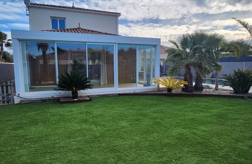 Cap d'Agde Villa | Villa "Anja" with Private Pool, Wi-Fi, and Air Conditioning