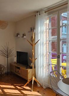 Mers-les-Bains Apartment | Villa Antonio - Balcon vue mer - Bow-window - Internet Wifi