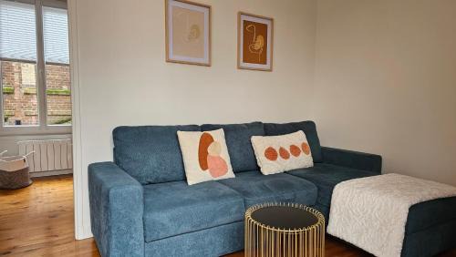 Mers-les-Bains Apartment | Villa Antonio - Balcon vue mer - Bow-window - Internet Wifi