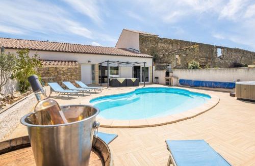 Bize-Minervois Villa | Villa avec piscine et Jaccuzy
