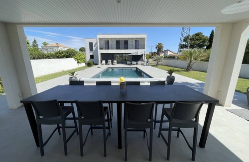 Maraussan Villa | Villa Avec Piscine Proche de la mer