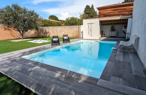 Mauguio Villa | Villa Avec Piscine Proche de la Mer,idéale Pour Vacances en Famille