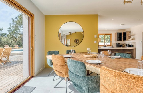 Brem Sur Mer Villa | Villa Belvédère: Pool, Spa, Panoramic View, Sleeps 8 in Brem