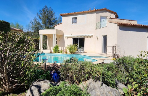 Saint-Gely-du-Fesc Villa | Villa between sea and scrubland quiet with large pool