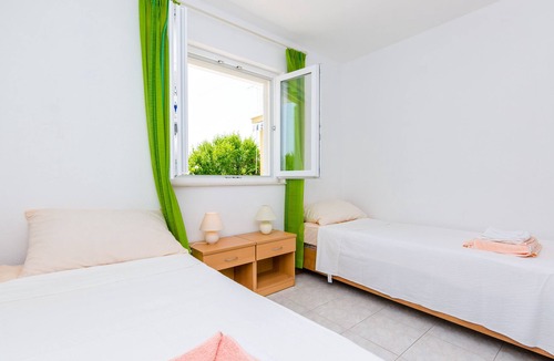 Cavtat House | Villa Bind Twin Room with Patio and Garden View R1