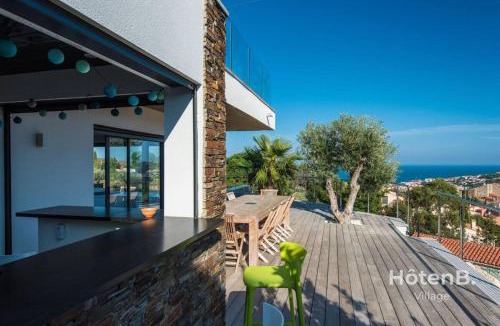 Banyuls-sur-Mer House | Villa Blanca 5 Sea View and Mountain
