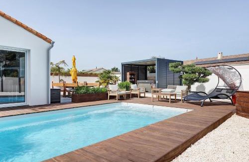 Angles House | Villa Bleu Azur - piscine, plages