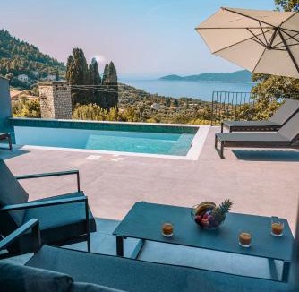 Brsecine Villa | Villa Blue Sunset - Stunning Sea View Luxury Villa with Private Heated Pool