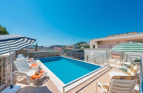 Babin Kuk Apartment | Villa Borna Apartments - Superior Studio Apartment with Terrace and Sea View (2 Adults) - br. 9