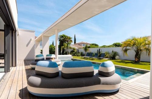 Le Grau-dʼAgde Villa | Villa Boston Pool Sauna Walk to Beach