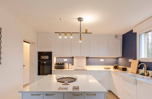 Gonneville-sur-Honfleur Villa | Villa Canet - Jacuzzi - Fireplace - Sauna, EV 10P