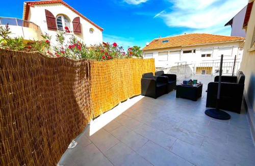 Palavas-les-Flots Villa | Villa Cantarela, Palavas plage, Vue mer