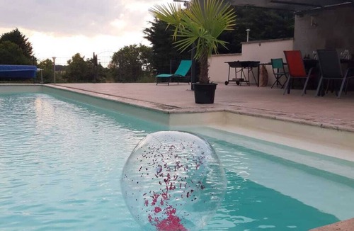 Sorigny Villa | Villa Cap-les Engreffieres 6 CH - 15 Pers Piscine - Superbe Terrasse 200 m2