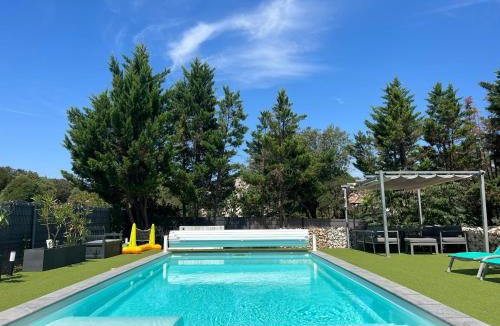 Mejannes-le-Clap Villa | Villa CarpeDiem Cévennes - piscine & terrain tennis