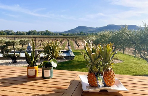 Chusclan House | Villa César "a haven of peace with breathtaking views