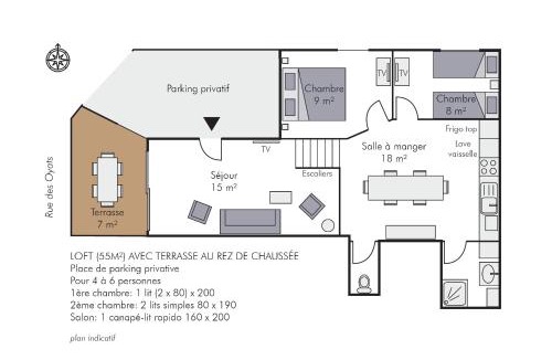 Fort-Mahon-Plage Apartment | VILLA CHANTEREINE - apparts à 5 mn de la plage - BAIE DE SOMME