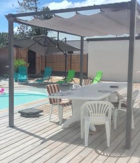Saint-Jean-de-Monts Villa | Villa charmante avec piscine privée à Saint-Jean-de-Monts