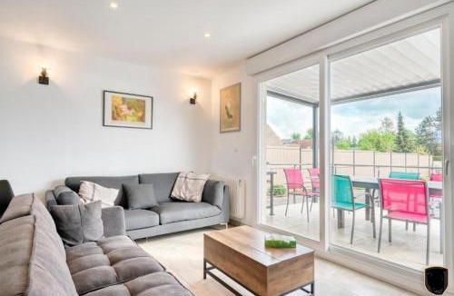 Ranville Villa | Villa confortable à Ranville, piscine privée