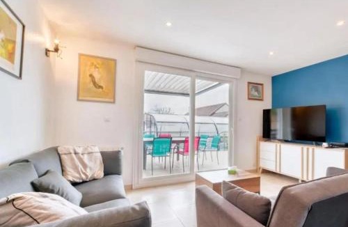 Ranville Villa | Villa confortable à Ranville, piscine privée