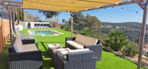 Canyelles Villa | Villa Contenta Canyelles - Gehele huis met prive zwembad