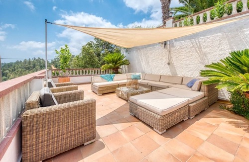 Lloret de Mar Villa | Villa 'Costacabana - Santa Maria' with Sea View, Private Pool and Wi-Fi