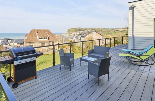 Varengeville-sur-Mer Villa | Villa D'architecture Contemporaine vue sur mer Imprenable