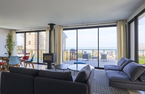 Varengeville-sur-Mer Villa | Villa D'architecture Contemporaine vue sur mer Imprenable